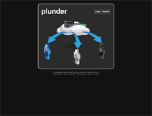 Tablet Screenshot of plunder.com